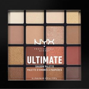 NYX Eyeshadow Pallet -warm neutrals